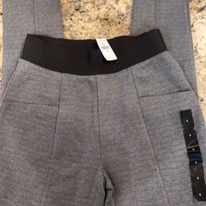 Banana Republic Factory Gray Herringbone Knit Leggings size small NWT